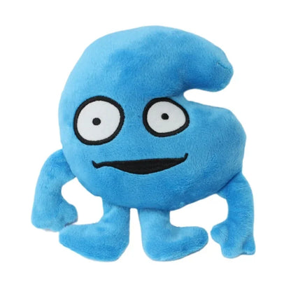 New Arrival BFDI Battle For Dream Island Plush Toy 70 Stuffed Doll Soft Animal X Number Blintz Block Marker Stapler French Fries