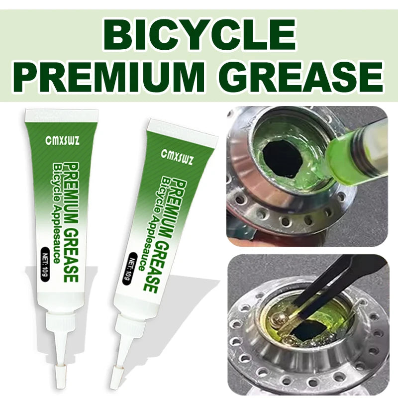 10g 1/3/5pcs Bicycle Lubricating Oil Green Effect Bearing Grease Hub Lubricants Lipid Elements