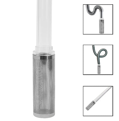 12/16mm Aquarium Inflow Inlet Filter Stainless Steel Mesh Net Guard Fish Tank Filter Accessories Intake Strainer Prefilter Cover