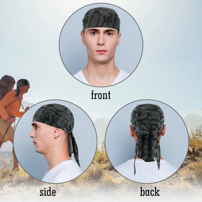 Summer Breathable Running Caps Pirate Hat Outdoor Sport Sun Protection Headscarf Cycling Helmet Liner Quick Dry Beanies Bandana