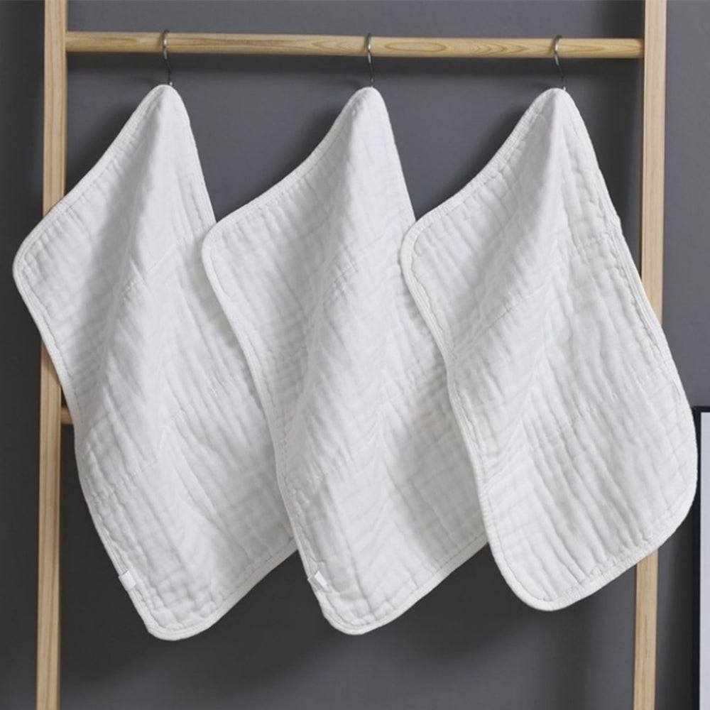 Large Muslin Burp Cloths Hand Washcloths for Baby Extra Absorbent and Soft Boys & Girls Milk Spit Up Rags for Newborn Registry