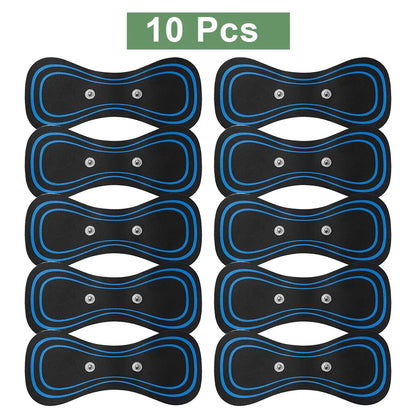 10/20Pcs EMS Muscle Stimulator Sticke Neck Massage Patch Replacement Trainer Hip Exerciser Slimming Tens Body Massager Gel Padsr