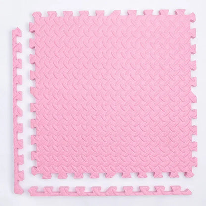 8/16pcs Pink Foam Play Mat, Interlocking Puzzle Carpet Floor Mat for Baby Crawling and Exercise Various Colors Available Toys