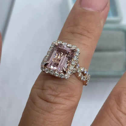 Rings for Women Brilliant Cubic Zirconia Wedding Engagement Female Accessories Fancy Proposal Ring Gift Trendy Jewelry