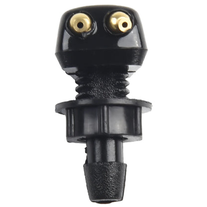 Sale 2Pcs Car Windshield Wiper Washer Spray Nozzle Fits Most Car Models Car Dual Holes Windshield Washer Nozzle Water Spray