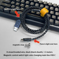 130cm USB Black