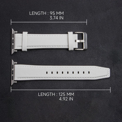 Leather Band Strap for Apple Watch Band Ultra 3 49mm 11 10 9 8 7 46 45 41mm High Quality for IWatch Series 6SE54 44 40mm Correa