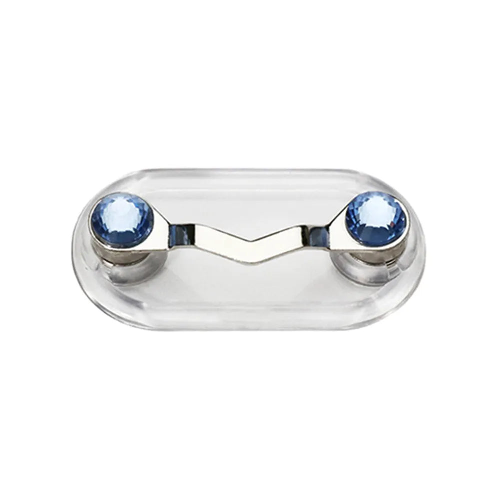 Magnetic Eyeglass Holder Keep Glasses Safe Magnetic Eyeglass Holders ID Badge Earphone