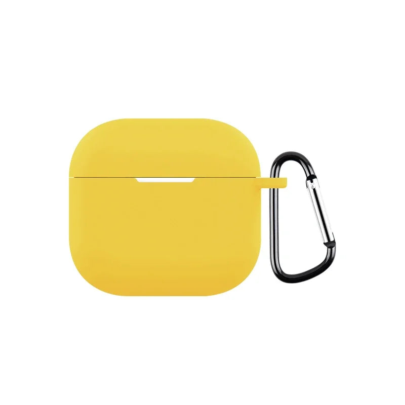 Wireless Headset Silicone Cover For AirPods 4 4th Generation 2024 Case For AirPods4 Air Pods 4 Coque Soft TPU Fundas With Hook