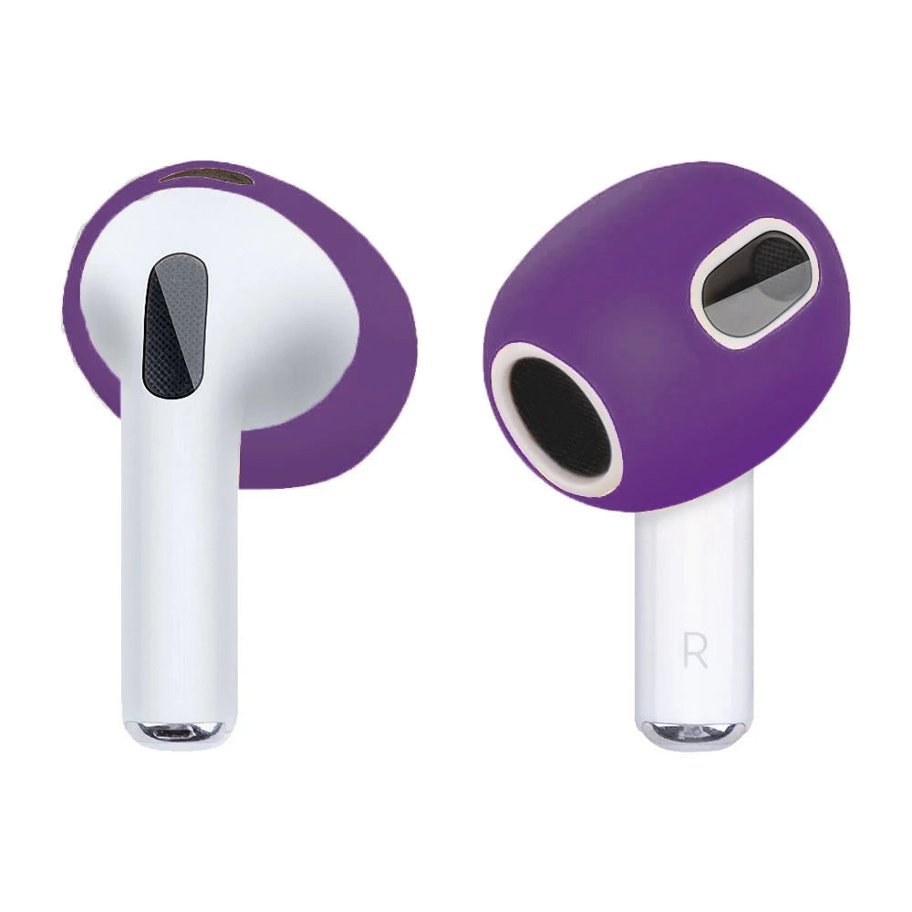 R Silicone Ear Pads For Apple Airpods 3rd Wireless Earphones Protective Case Caps Covers Airpods3 Earpads Eartips 2pcs/Pair