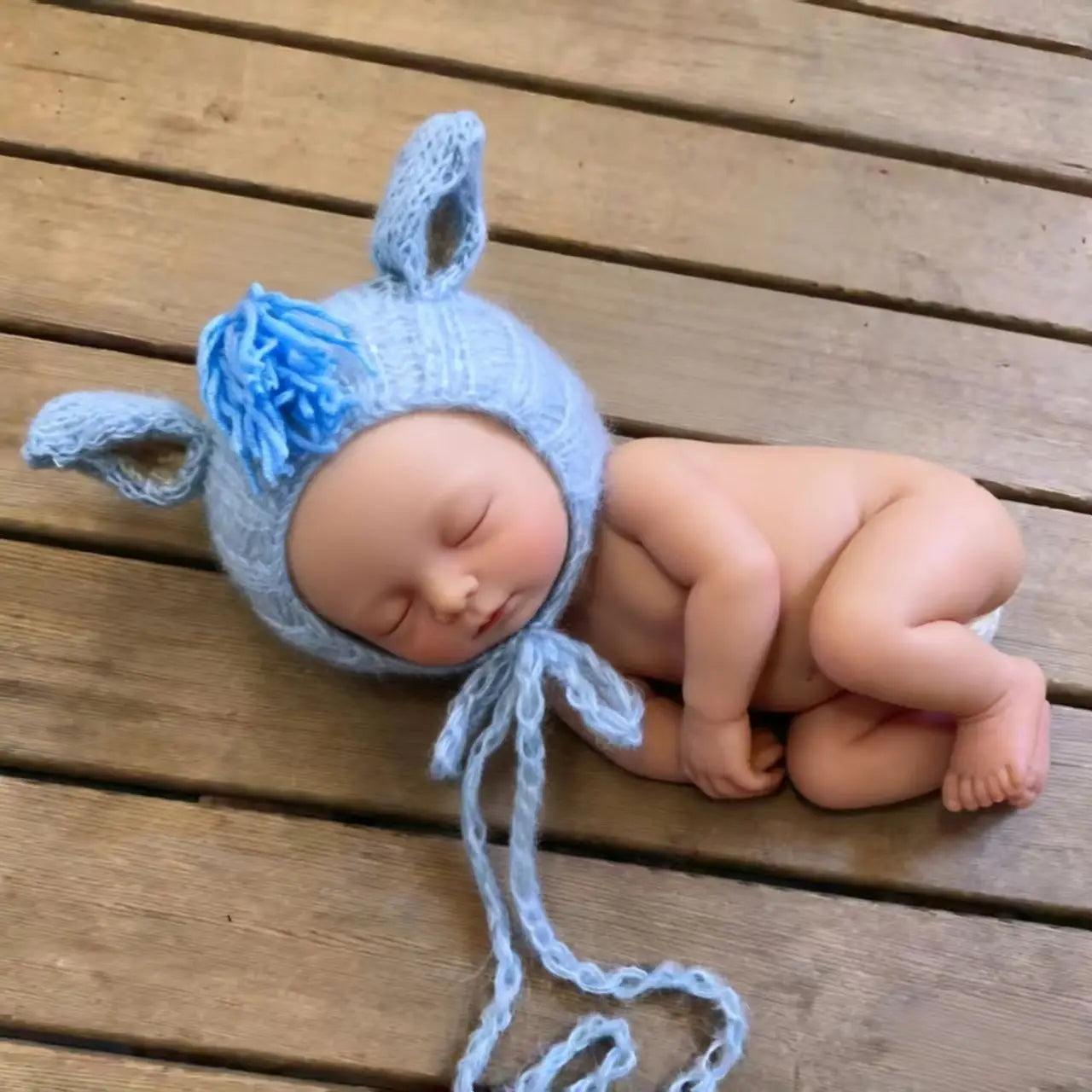 Newborn Photography Props Mohair Horse Styling Hat Studio Clothing