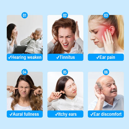 Tinnitus Patch Portable Ear Care Patch Headache Relief Ear Ringing Buzzing Hearing Loss Brain Nerve Ear Ringing Patch
