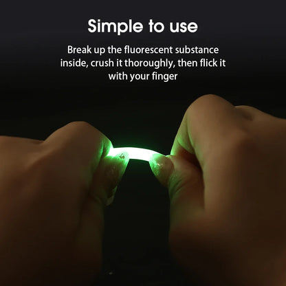 BRAVMACK 50/100pcs Outdoor Fishing Fluorescent Rod Firefly Fluorescent Rod Light Fishing Floating Rod Light Dark Luminous Rod