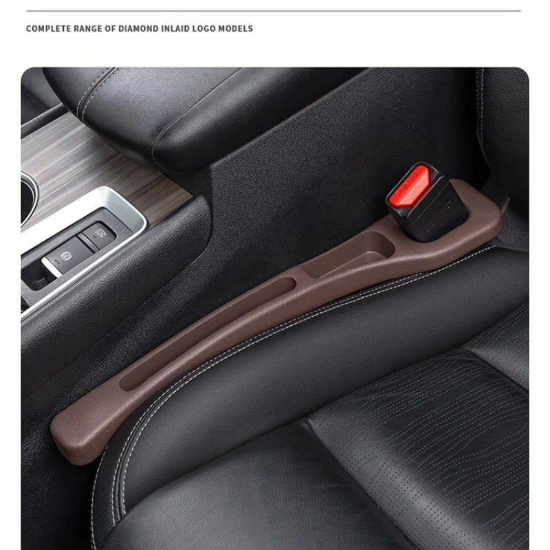 1 Pair of Car Seat Gap Plug Strips Seat Edge Protection Plug Strips and =Seat Anti-leak Plug Strips Have A Comfortable Hand Feel