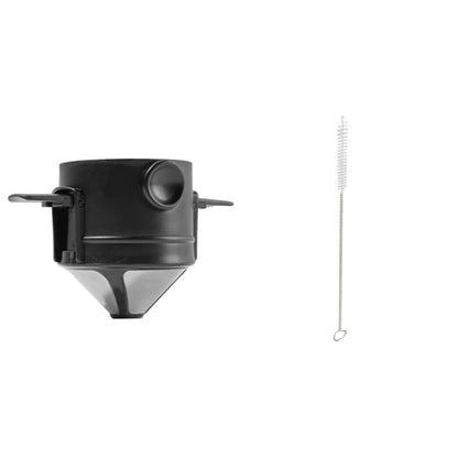 Foldable Portable Coffee Filter Coffee Maker Stainless Steel Drip Coffee Tea Holder Reusable Paperless Pour Over Coffee Dripper