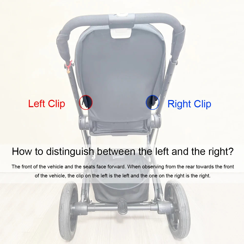 Buggy Awning Clasp For Cybex Mios 2/3 Priam 3/4 2019~2026 Stroller Roof Clamp Canopy Rod Clip Adjustable Knob Sunshade Connector