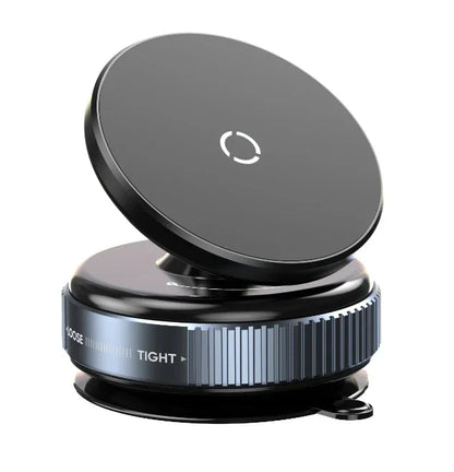 360°Adjustable Suction Cup Phone Mount Magnetic Car Phone Holder Vacuum Suction for Gym/Mirror/Smooth Surface For All Smartphone
