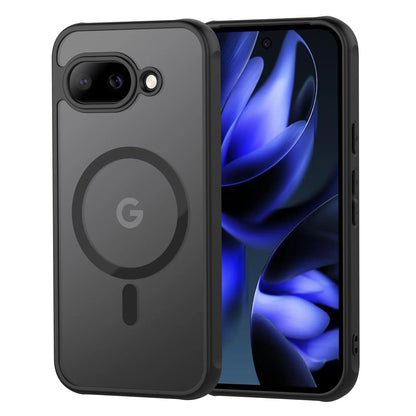 Matte Translucent Magnetic Case For Google Pixel 10 9 10pro 9pro 10pro XL 9A For Magsafe Wireless Charge Shockproof Cover