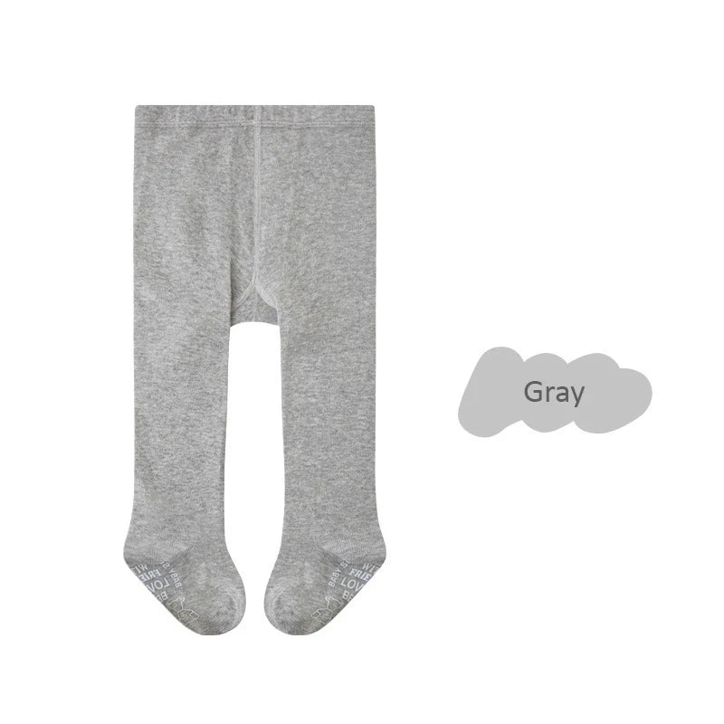 Autumn Baby Leggings Bow Knitted Baby Pantyhose Solid Color Children Pantyhose Toddler Kids Stockings For Boys And Girls