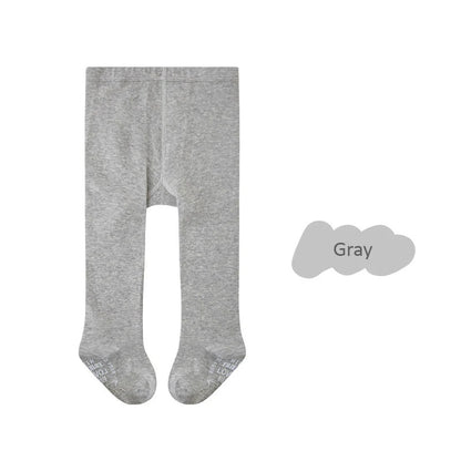 Autumn Baby Leggings Bow Knitted Baby Pantyhose Solid Color Children Pantyhose Toddler Kids Stockings For Boys And Girls