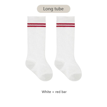 Long Tube Baby Socks Summer Breathable Children'S Socks Soft Cotton Stockings For Baby Socks For Babies
