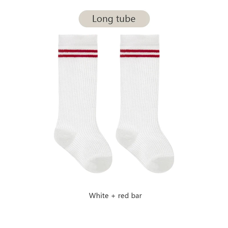 Long Tube Baby Socks Summer Breathable Children'S Socks Soft Cotton Stockings For Baby Socks For Babies