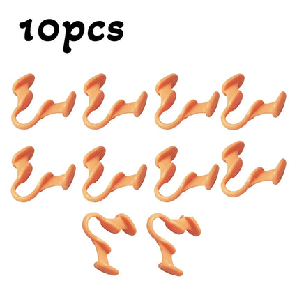 2-10pc Silicone Anti-Snoring Corrector Sleep Aid Nose Expanders Improve Sleeping Quality Relief Nasal Clip Stop Snoring Device