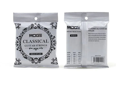MOGE MG43 028-043 Classical Guitar Strings Nylon Silver Jacketed Wire Coating Musical Instrument Accessories