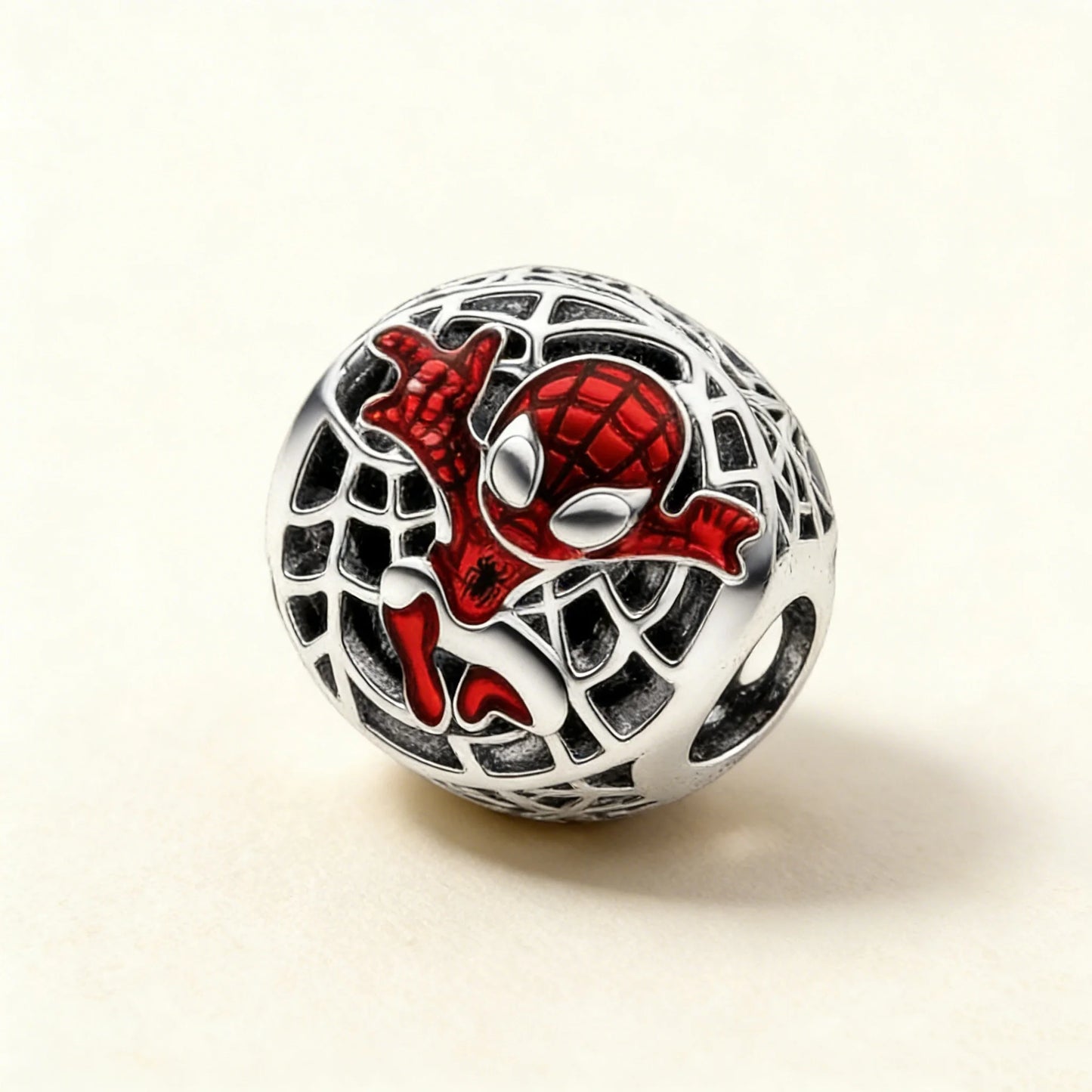 Hot Selling Iron Man,Spider Man,Joker Charm Bead fit European Original Silver Bracelet DIY Jewelry Gift Accessories for Women