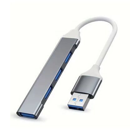 467 USB Dock Multi-Function Wire Divider High Speed Transmission One Drag Four Expanders for Mobile Phone Computer