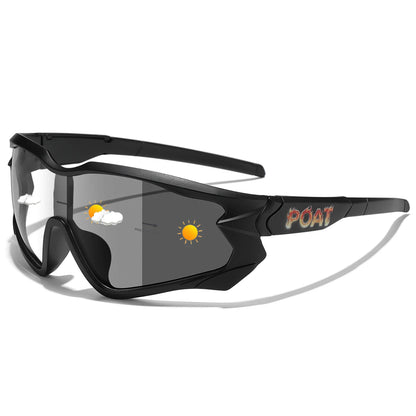 Fashion Brand Men Women Bicycle Photochromic Eyewear MTB Bike Fishing Running Cycling Sports Sunlasses Comfortable Goggles