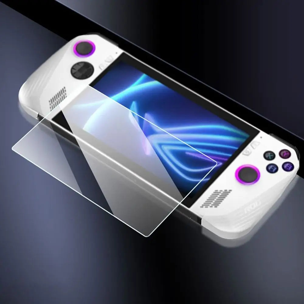 2/3pc Tempered Glass Protective Film for Asus ROG Ally Screen Protector Curved Edge Anti Scratch Handheld Console Game Accessory