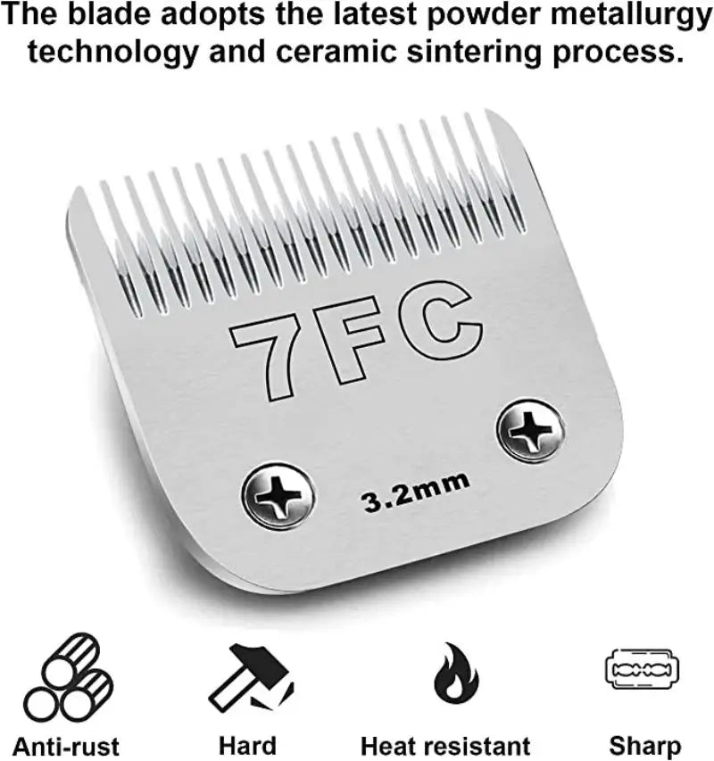 3F 4F 5F 7F 9# 10# 30# 40# 50# Professional Pet Dog Clipper Blade Fit Most Andis,Oster A5,wahl KM Clippers animals Clippers