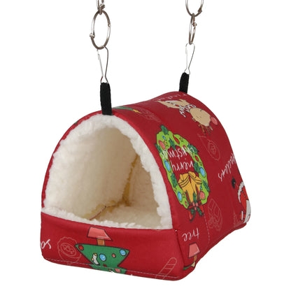 Parrot Hamster's Nest Insulation Cotton Nest Bird's Nest Fleece Thickened Winter Little Favored One Parrot Hamster Supplies