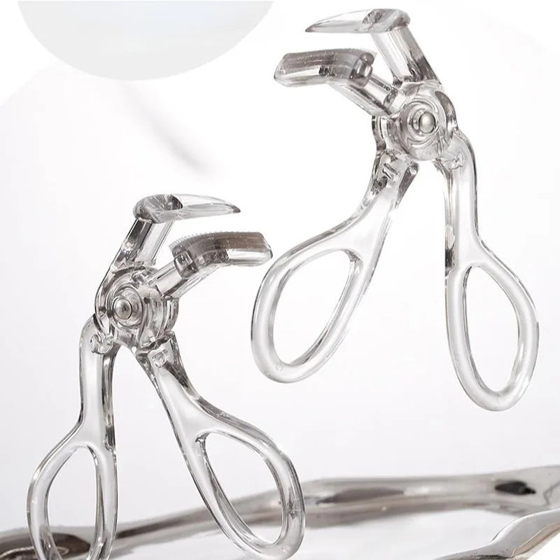 Portable Wide-Angle Eyelash Curler with Built-in Comb - for All Eye Shapes | Beginner-Friendly & Battery-Free (Travel Must-Have)