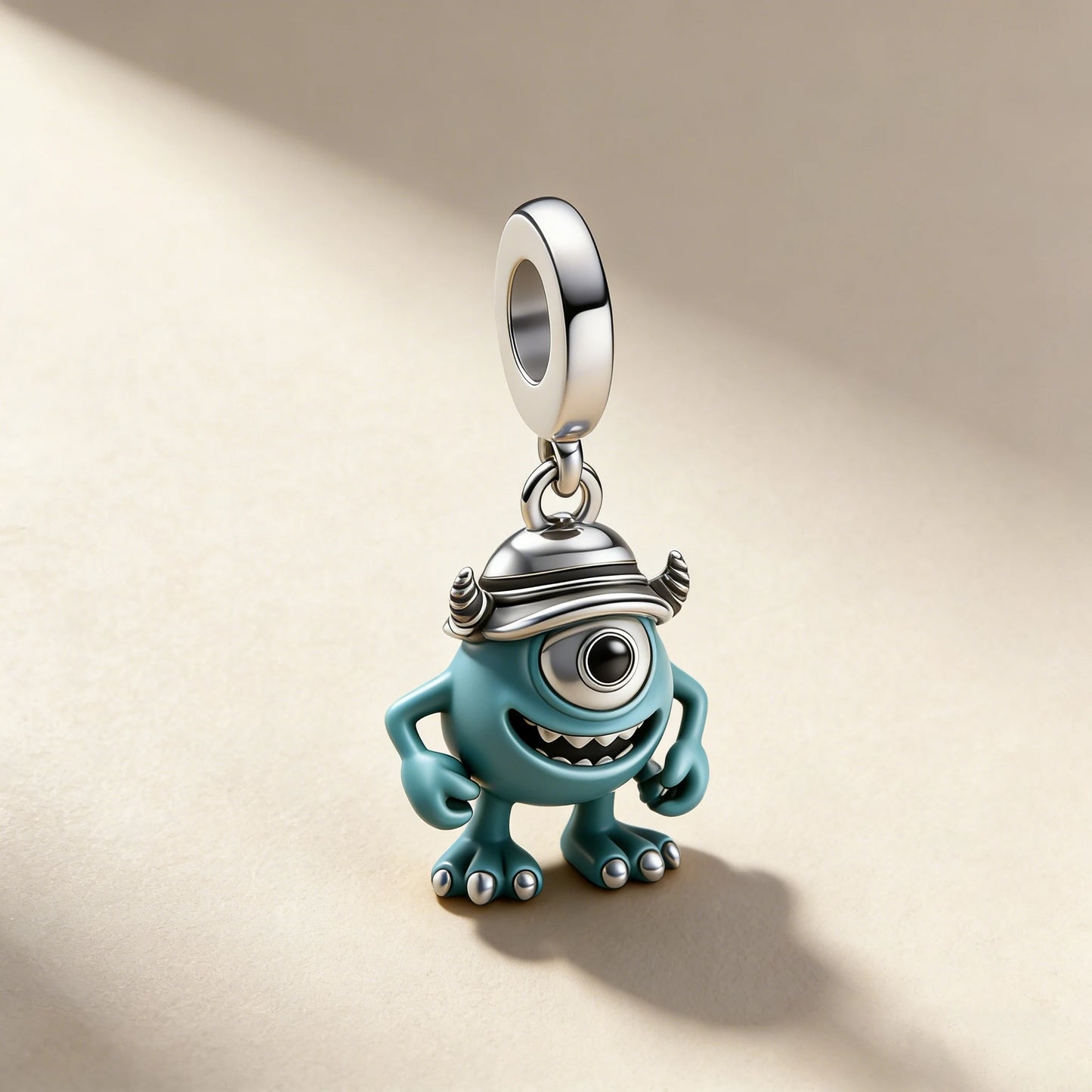 Disney Toy Story Monsters, Inc.Charm Beads Pendant Fit Original Snake Silver Bracelet Necklace Beads For Diy Jewelry Women Gift