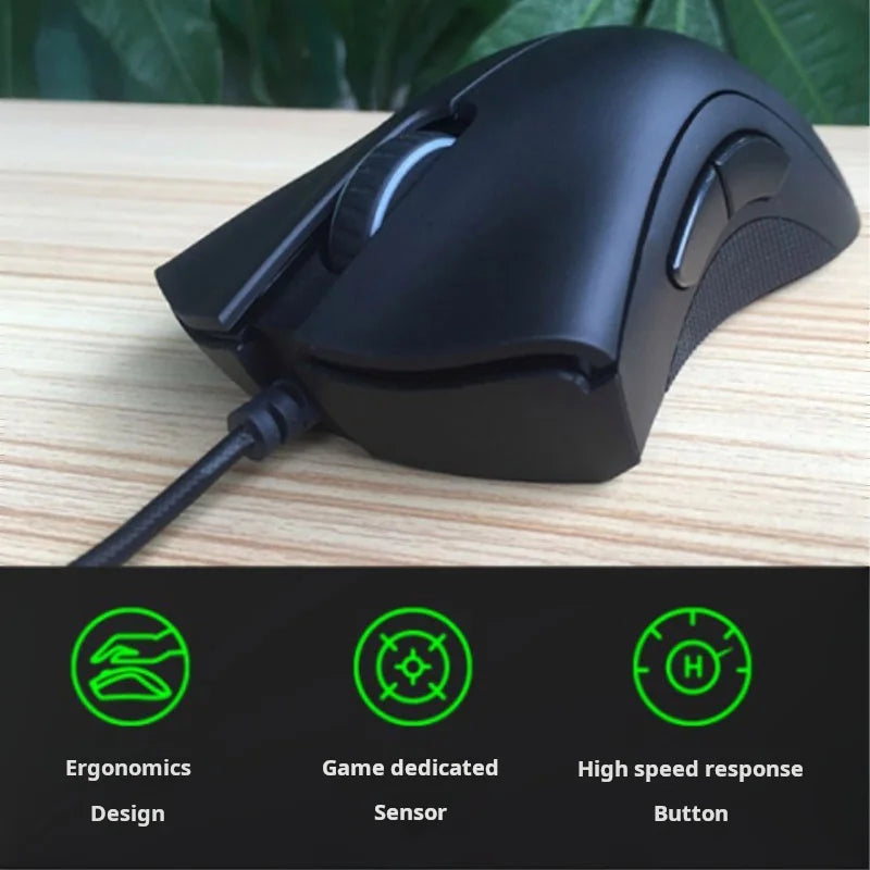 Razer Purgatory Viper Standard Edition 6400DPI Wired Gaming Mouse Brand Merchandise Birthday Gift Graduation Wholesale