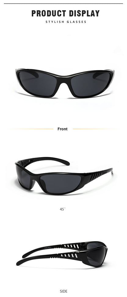 Silver sunglasses, color technology sensation, net red sunglasses, men's and women's fishing glasses accessories, tools, outdoor