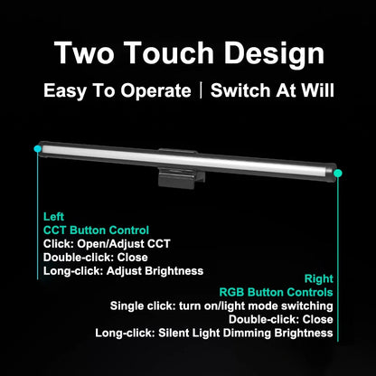 RGB Light LED Monitor Light Bar Computer Screen Hanging Lights Atmosphere Table Lamp Reading Night Lights Gaming Dimming Lights