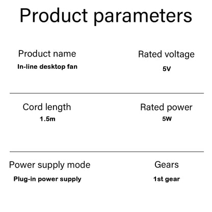 USB Direct Desktop Fan Premium airflow Portable Cooling For Modern Living fan Premium Silent Fan Suitable for dormitory offices
