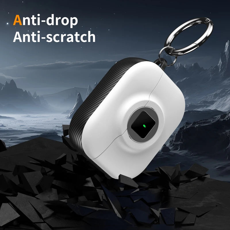 Magnetic Headphone Case for Airpods 4 pro 3 2 1 with Secure Lock Wireless Charging Compatible with Camera Series