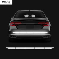 car rear white