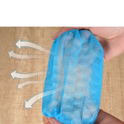 100 PCS Microphone Hygiene Cover Odor Removal Disposable Disposable Non-woven Windscreen Protective Mic Pad for KTV Karaoke Supp