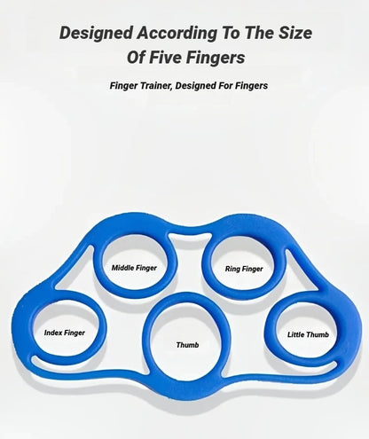 Silicone Five-Finger Training Hand Expanders Exerciser Wrist Stretcher Finger Gripper Expander Strength Rehabilitation Tensioner