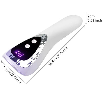 LINMANDA Handheld UV LED Nail Lamp USB Rechargeable Mini Manicure Lamp Nail Dryer With 5 Lamp Beads Quick Drying Gel Nail Polish