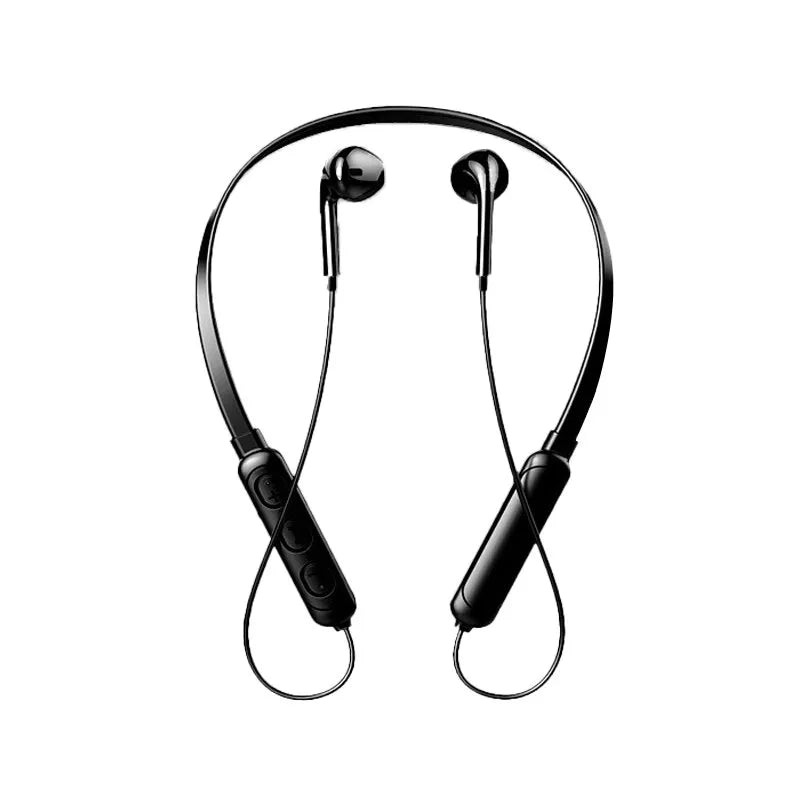Wireless 9D Bluetooth-compatible 5.2 Headset NeckHanging TWS Stereo Noise Reduction Universal 5.0 Sports Headset with Microphone