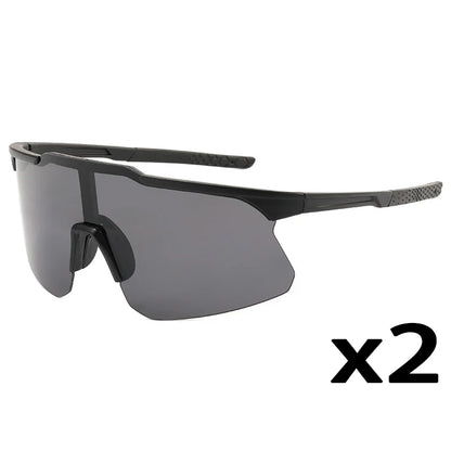 1/2/8pcsPolarized Cycling Sunglasses Outdoor Sport Cycling Riding Running Skiing Goggle Windproof Fishing Eyewear for Men Women