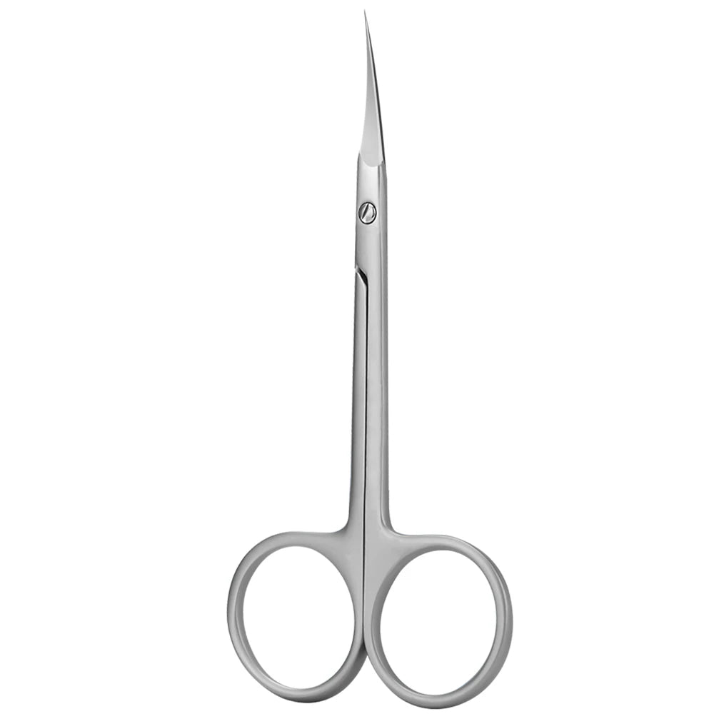 1Pcs Russian Cuticle Scissors Nipper Dead Skin Scissors Stainless Steel Manicure ools Portable Exfoliating Nail Trimmer