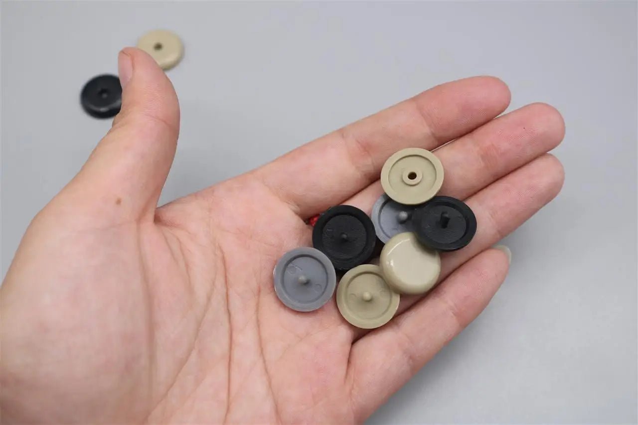 5/10pcs Car Safety Seat Belt Stopper Buckle Auto Seat Belt Spacing Limit Stop Plastic Anti-slip Seat Belt Stop Button