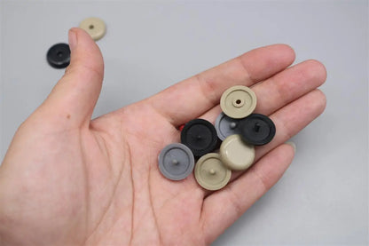 5/10pcs Car Safety Seat Belt Stopper Buckle Auto Seat Belt Spacing Limit Stop Plastic Anti-slip Seat Belt Stop Button